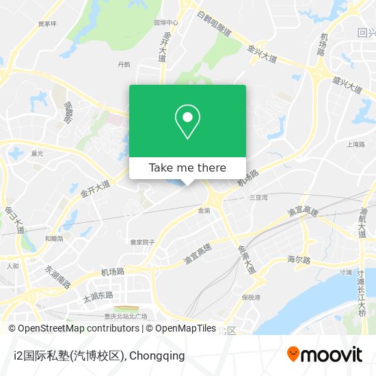 i2国际私塾(汽博校区) map