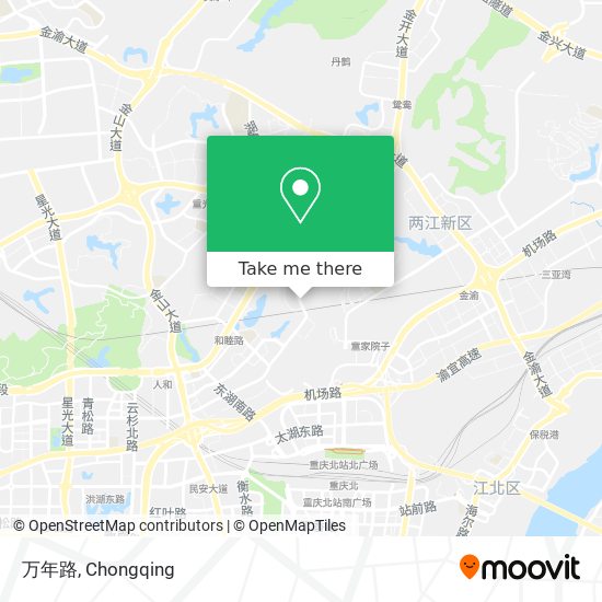 万年路 map
