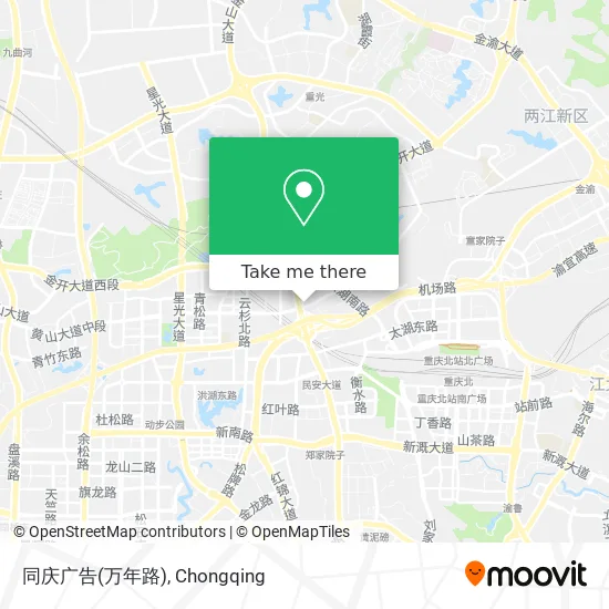 同庆广告(万年路) map