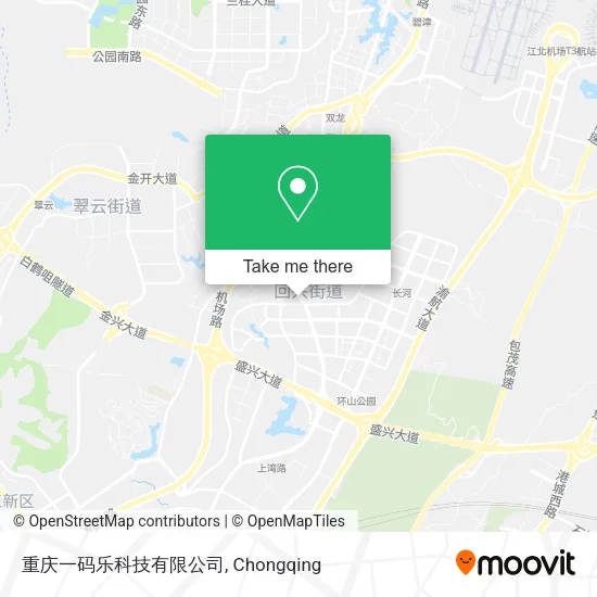 重庆一码乐科技有限公司 map