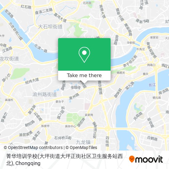 菁华培训学校(大坪街道大坪正街社区卫生服务站西北) map