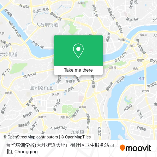 菁华培训学校(大坪街道大坪正街社区卫生服务站西北) map