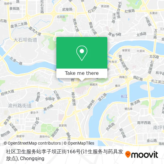 社区卫生服务站李子坝正街166号(计生服务与药具发放点) map