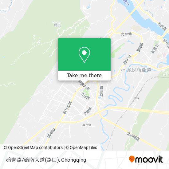 碚青路/碚南大道(路口) map