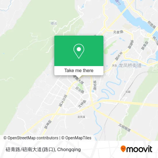 碚青路/碚南大道(路口) map
