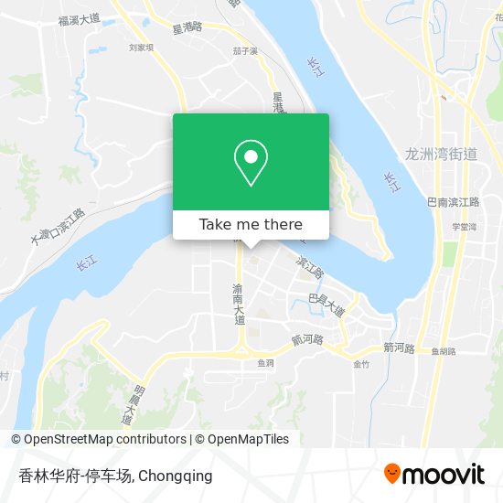 香林华府-停车场 map