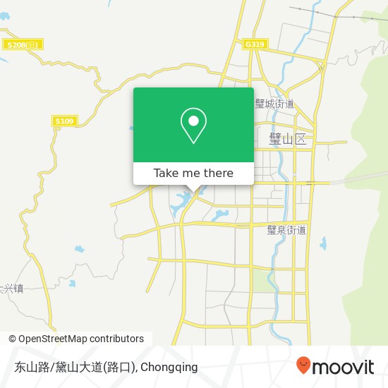 东山路/黛山大道(路口) map