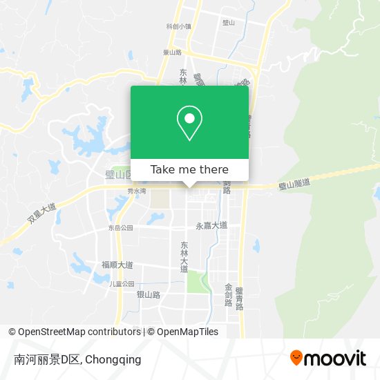 南河丽景D区 map