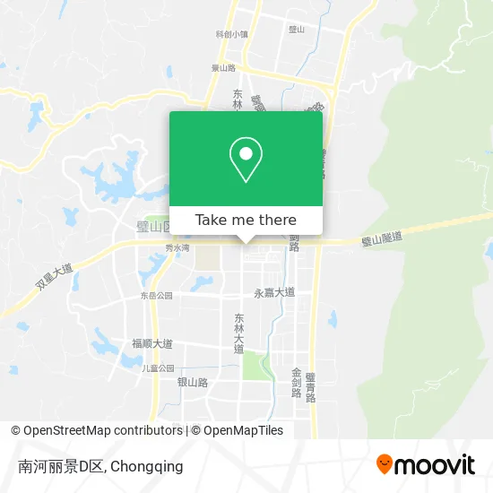 南河丽景D区 map