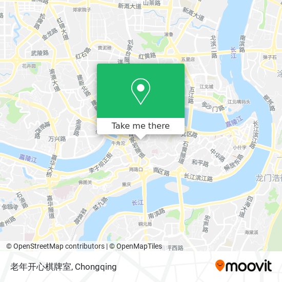 老年开心棋牌室 map