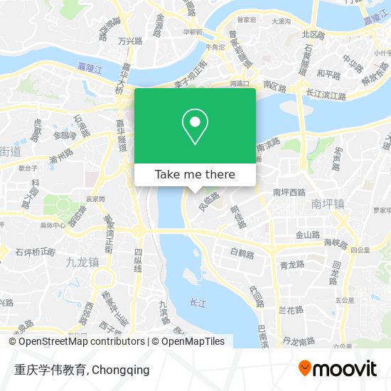 重庆学伟教育 map
