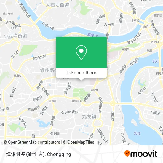 海派健身(渝州店) map