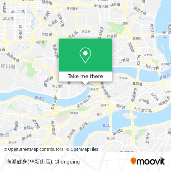 海派健身(华新街店) map