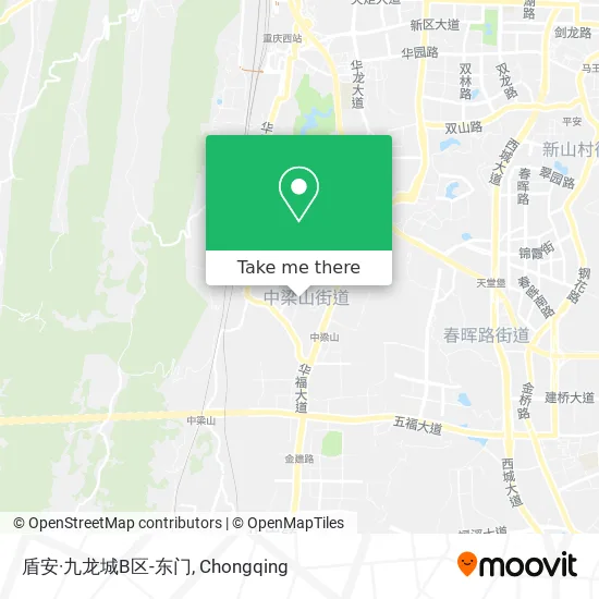 盾安·九龙城B区-东门 map