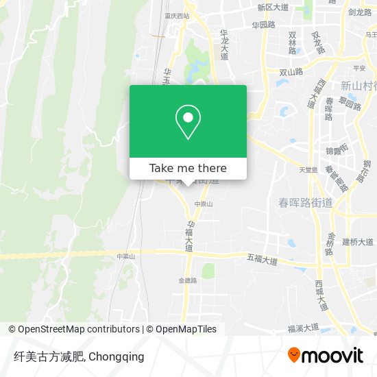 纤美古方减肥 map