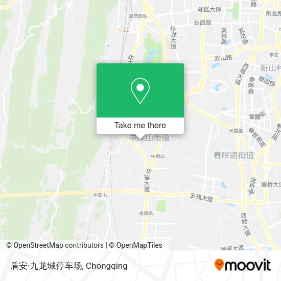 盾安·九龙城停车场 map