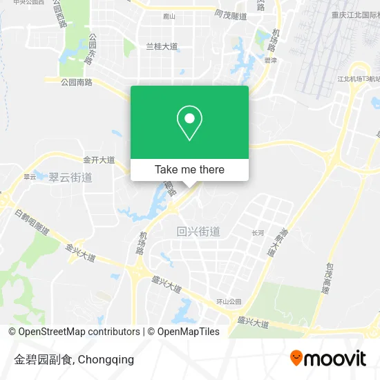 金碧园副食 map