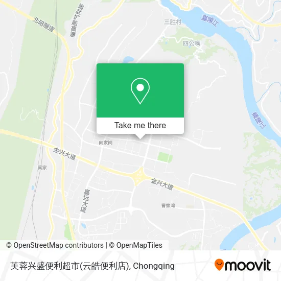 芙蓉兴盛便利超市(云皓便利店) map