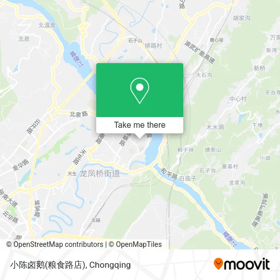 小陈卤鹅(粮食路店) map