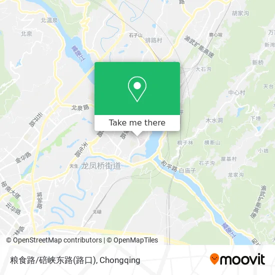 粮食路/碚峡东路(路口) map