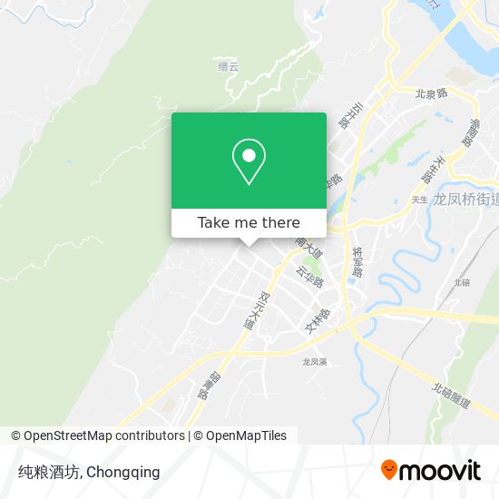 纯粮酒坊 map
