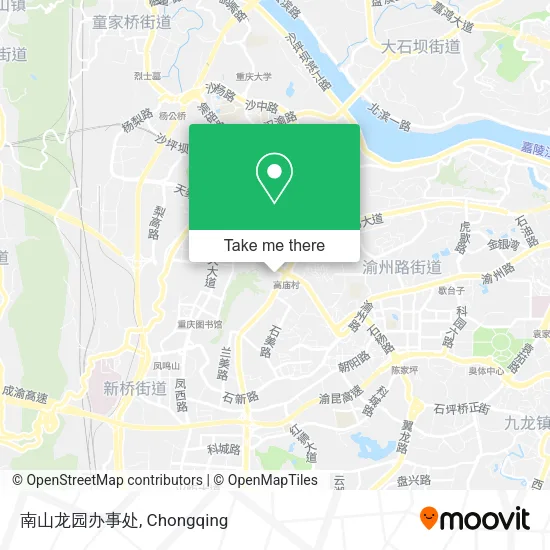 南山龙园办事处 map