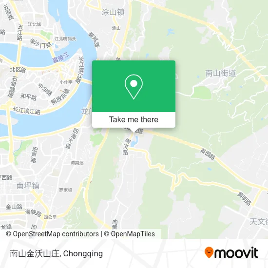 南山金沃山庄 map