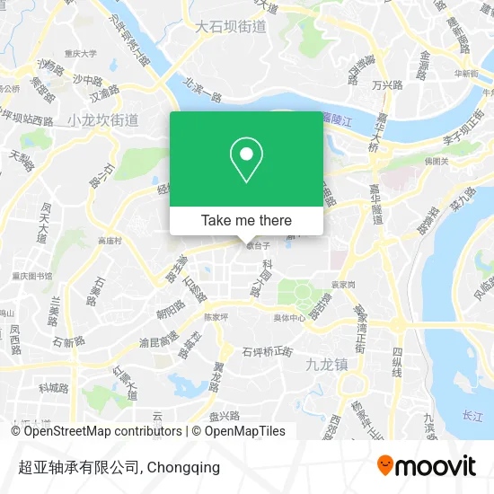 超亚轴承有限公司 map