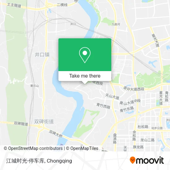 江城时光-停车库 map