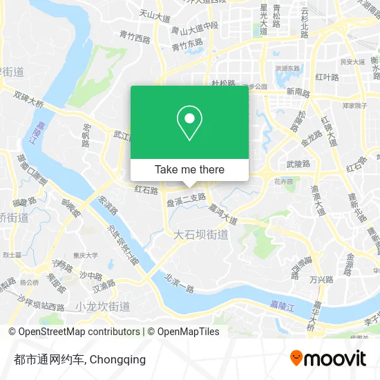 都市通网约车 map