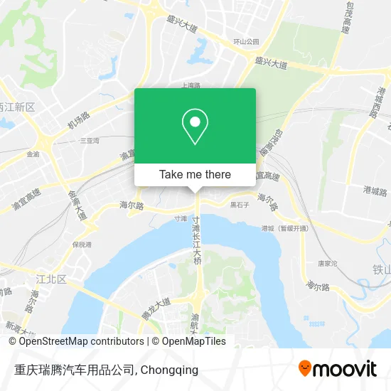 重庆瑞腾汽车用品公司 map