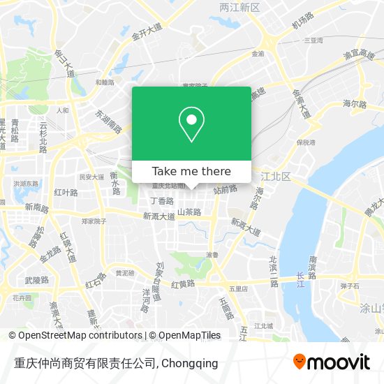 重庆仲尚商贸有限责任公司 map