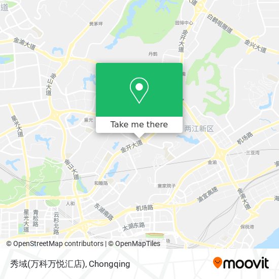 秀域(万科万悦汇店) map