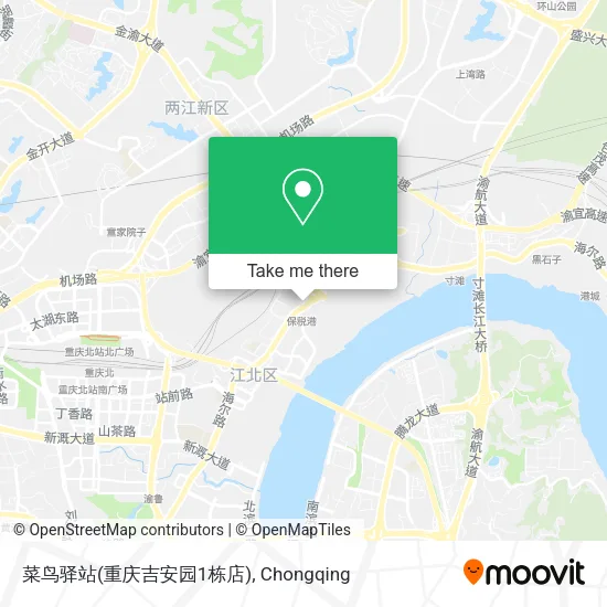 菜鸟驿站(重庆吉安园1栋店) map
