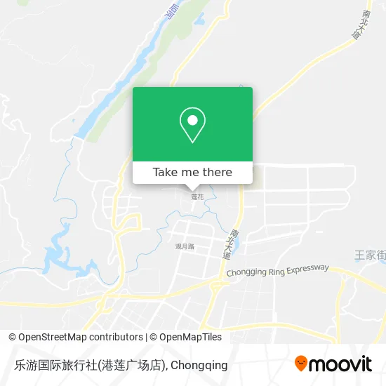 乐游国际旅行社(港莲广场店) map