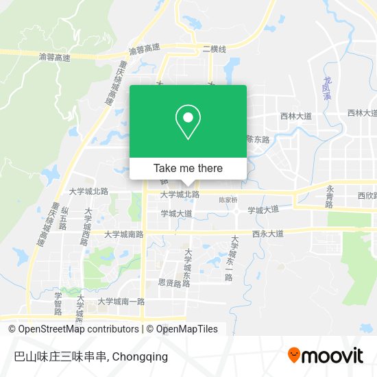巴山味庄三味串串 map