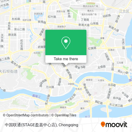 中国联通(STAGE盈嘉中心店) map