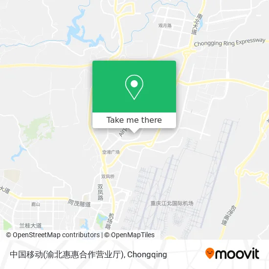 中国移动(渝北惠惠合作营业厅) map