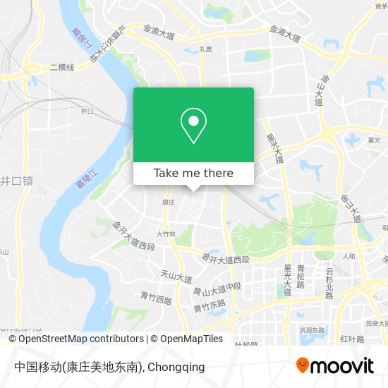 中国移动(康庄美地东南) map