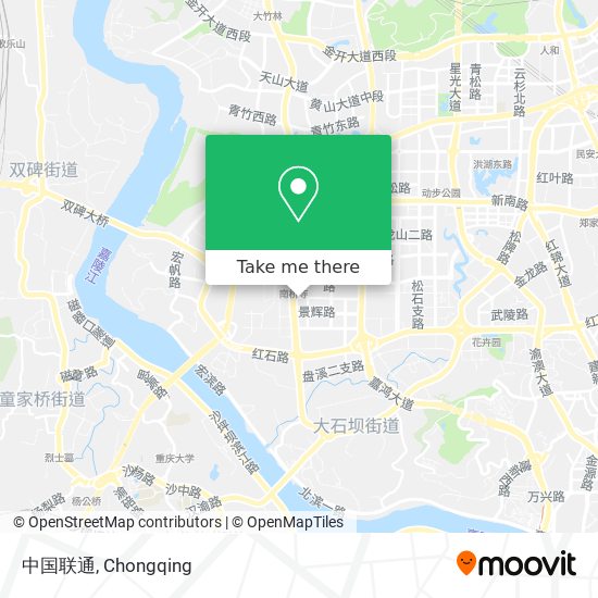 中国联通 map
