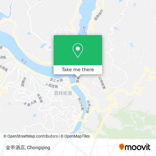 金帝酒店 map