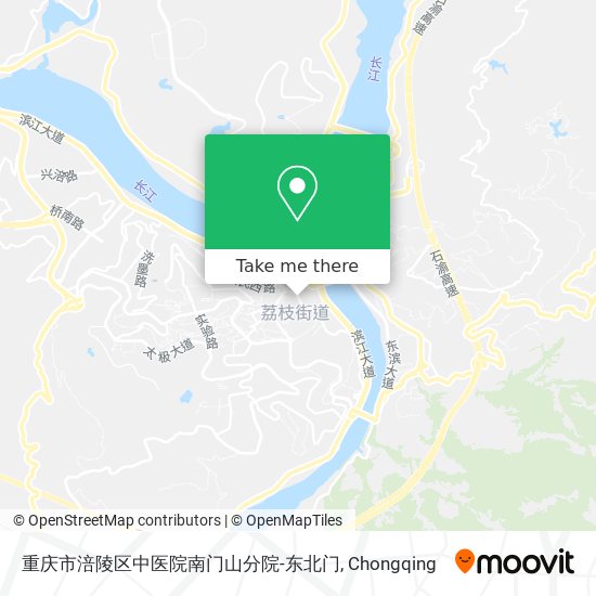 重庆市涪陵区中医院南门山分院-东北门 map