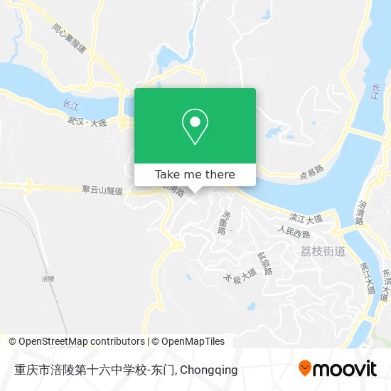 重庆市涪陵第十六中学校-东门 map