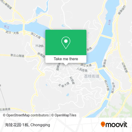 海陵花园-1栋 map