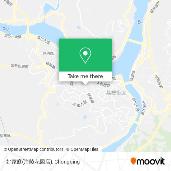 好家庭(海陵花园店) map