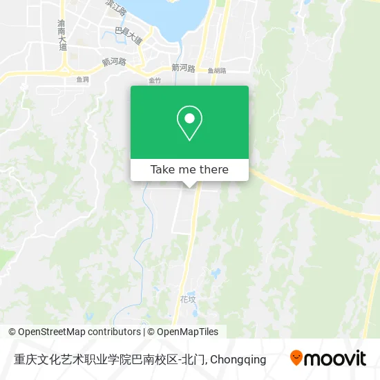 重庆文化艺术职业学院巴南校区-北门 map