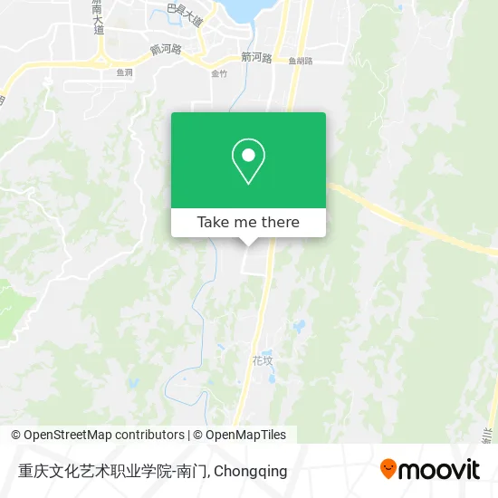 重庆文化艺术职业学院-南门 map