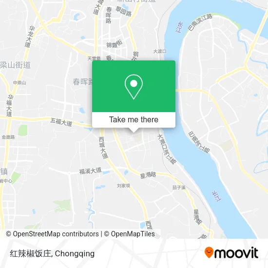 红辣椒饭庄 map