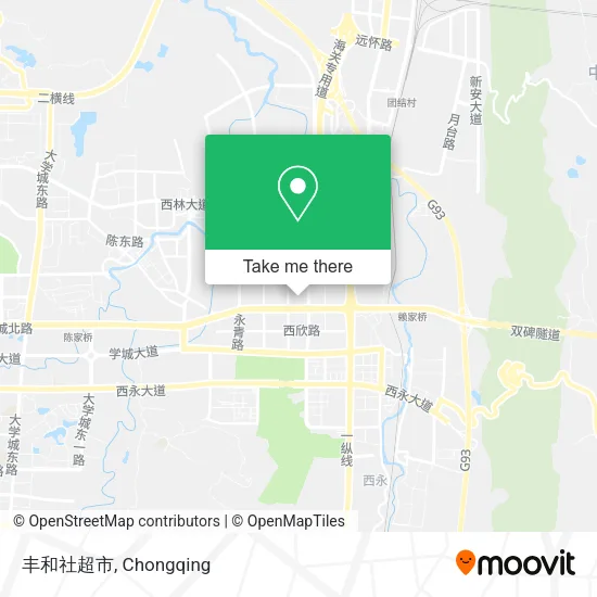 丰和社超市 map