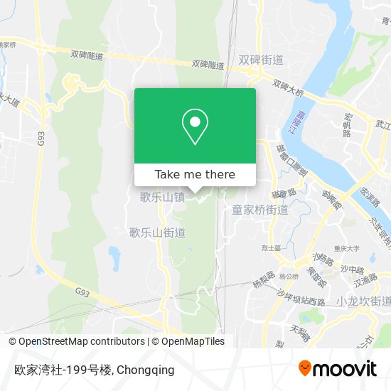 欧家湾社-199号楼 map